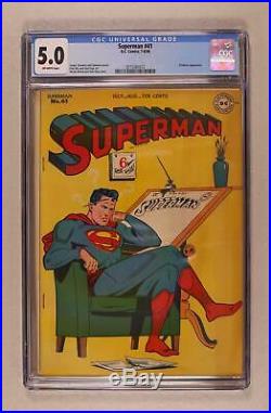 Superman #41 CGC 5.0 1946 0215383012
