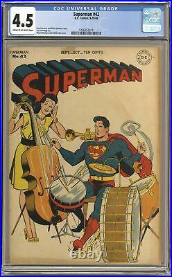 Superman #42 CGC 4.5 1946 1296352018