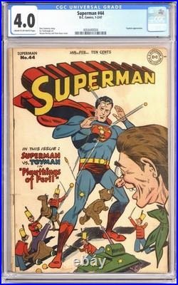 Superman #44 CGC 4.0 1947 4004440004