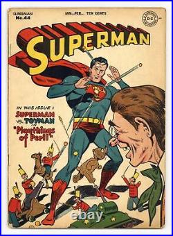 Superman #44 GD+ 2.5 1947