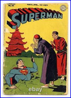 Superman #45 FR 1.0 RESTORED 1947