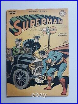 Superman #46 1947 DC Golden Age