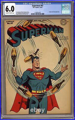 Superman #47 CGC 6.0 1947 2106591003