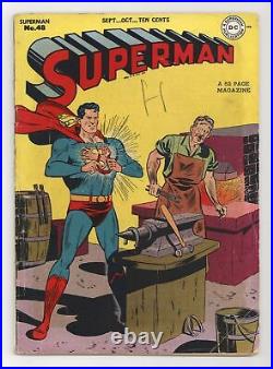 Superman #48 VG- 3.5 1947