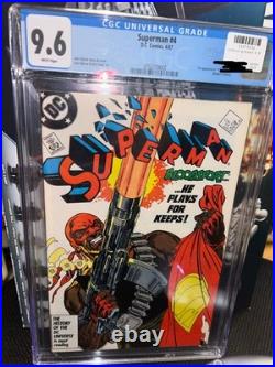 Superman #4 cgc 9.6