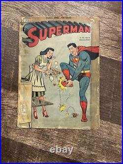 Superman #51, Golden Age, DC Comics, 1948