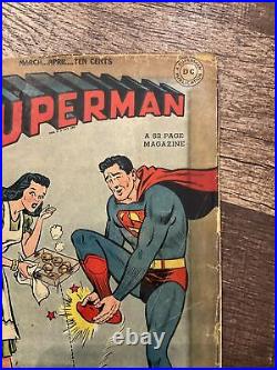 Superman #51, Golden Age, DC Comics, 1948