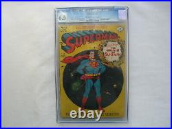 Superman #53DC Comics (1948)CGC 6.5 Fine PlusThe Origin of Superman
