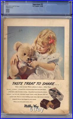 Superman #53 CGC 1.8 1948 4498341010