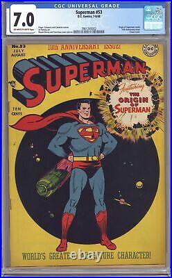 Superman #53 CGC 7.0 1948 3901245002