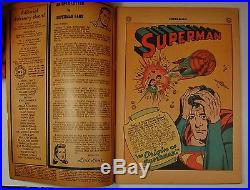 Superman #53 (Jul-Aug 1948, DC) 10th Anniversary Issue! Origin of Superman