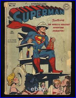 Superman #54 GD 2.0 DC Comics 1948