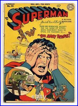 Superman #55 GD 2.0 1948