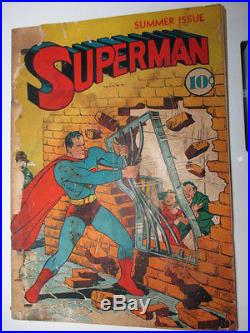 Superman #5 1940 Fair Luthor App