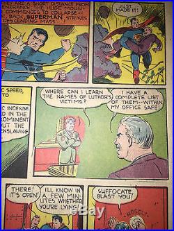 Superman #5 (Summer 1940, DC)! 4th Lex Luthor! RARE KEY! 99 cent auction NR