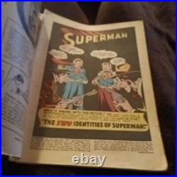 Superman #60 Golden Age DC comics 1949 classic baseball cover? Sports action