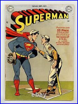 Superman #60 VG- 3.5 1949