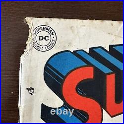 Superman #61 (1949) 1st Green Kryptonite! Origin retold! 1st Time to Krypton