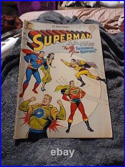 Superman 65 1950 DC Comic Golden Age 1st Appearance Mala Kizo U-Ban Krypton Foes