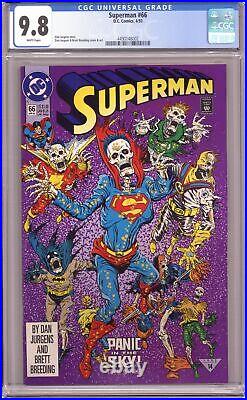 Superman #66 CGC 9.8 1992 4490148002