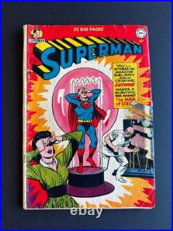 Superman #68 1st cover appearance of Lex Luthor in Superman (DC, 1951) Fair