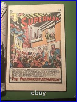 Superman #69 SOLID STAPLES Date Stamp #90 Cover Tears Bright Colors! Lot Of 2