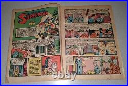 Superman #6 0.5 COVERLESS COMPLETE DC 1940 All-Star Comics #1 Batman #2 Ad