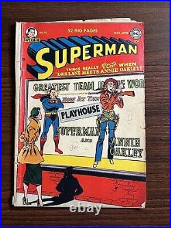 Superman #70 DC Comics 1951 Golden Age Superhero Comic Book