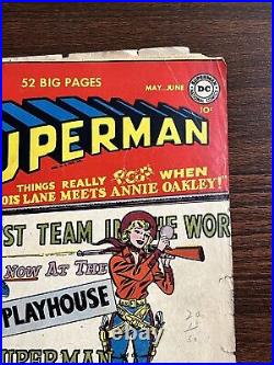 Superman #70 DC Comics 1951 Golden Age Superhero Comic Book