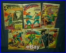 Superman 70 issue silver bronze age comics lot lois lane jimmy olsen superboy