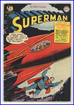 Superman #72 GD 2.0 1951