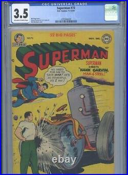 Superman #73 1951 CGC 3.5