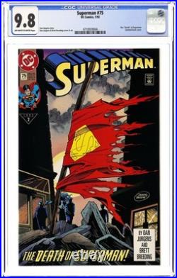 Superman #75D Direct Variant 1st Printing CGC 9.8 1993 4710939004