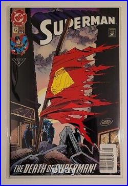 Superman #75 2ND PRINT NEWSSTAND (DC Comics, 1993)