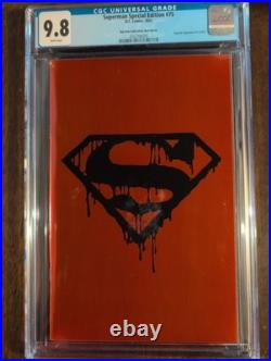 Superman #75 BTC RED FOIL 30th Anniversary Special Edition CGC 9.8 NYCC See Desc
