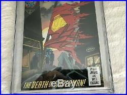 Superman #75 CGC 9.6 SS signed Henry Cavill. New Case. Death of Superman 1993