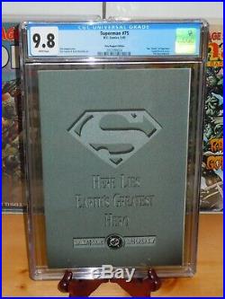 Superman #75 CGC 9.8 Black Poly-Bagged Edition Death of Superman 1993 +BONUS