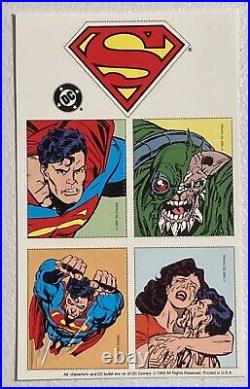 Superman #75, Death of Superman, (Newspaper, Stamps, Poster)