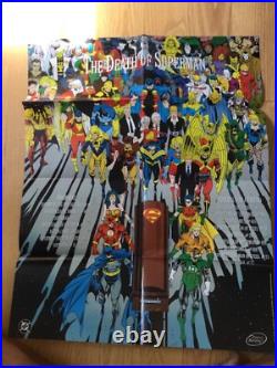 Superman #75 Platinum Dan Jurgens Doomsday 1993 Superman Death Issue w Posters +