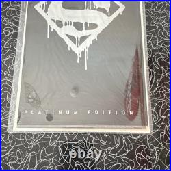 Superman #75 Platinum Edition Comic Book DC driping logo