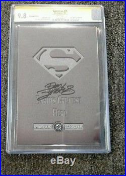 Superman #75 Poly Bagged Edition CGC Signature Series 9.8 Signed Dan Jurgens