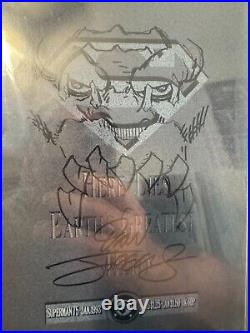 Superman #75 Signed Dan Jurgens CGC 9.0 Polybag Edition WithSketch from Dan Jurgen