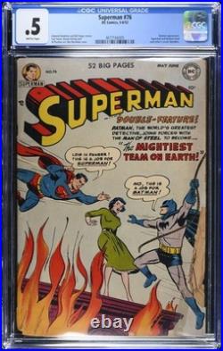 Superman #76 CGC 0.5 (1952 DC)