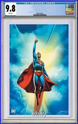 Superman 78 #1 Cgc 9.8 Mico Suayan Nycc Exclusive Foil Variant Preorder 10/12