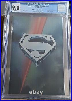 Superman'78 1 NYCC'23 Foil Cover CGC 9.8