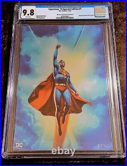 Superman'78 Special Edition #1 CGC 9.8 BTC Foil NYCC Suayan Cover Variant