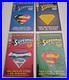 Superman #79 + #501 + MOS #22 + Action #687 DF Signed & Numbered Set with COA
