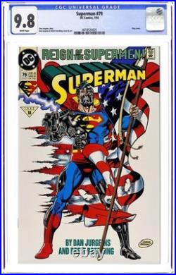 Superman #79 CGC 9.8 1993 4618524025
