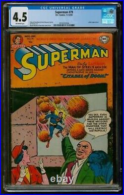 Superman #79 CGC VG Plus DC Comics 7th Highest Tough issue to find