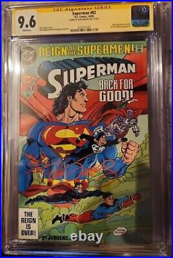Superman 82 CGC Signature Series 9.6